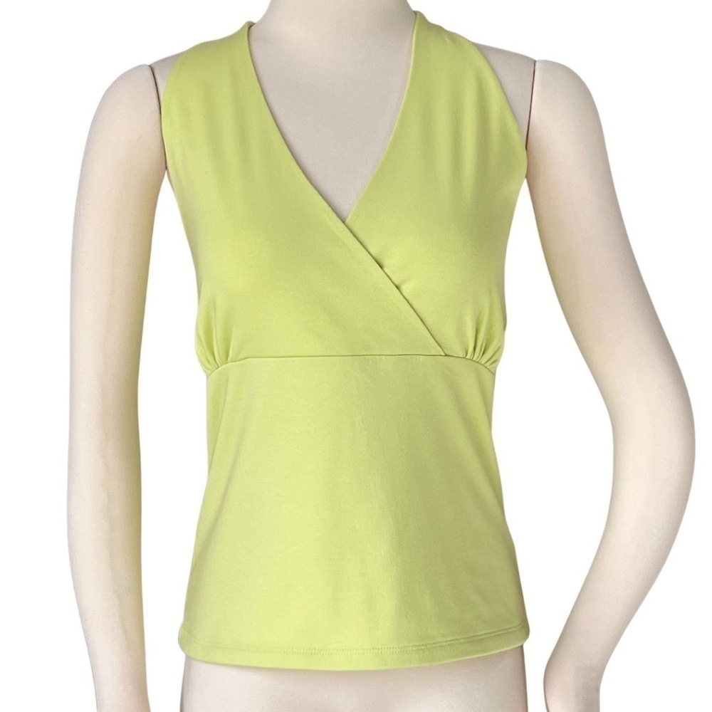 Liz Claiborne Lime Green Halter Top Size Large NWT - Picture 3 of 8